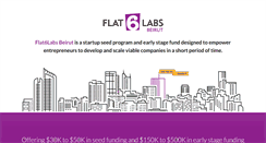 Desktop Screenshot of flat6labsbeirut.com