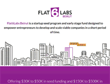 Tablet Screenshot of flat6labsbeirut.com